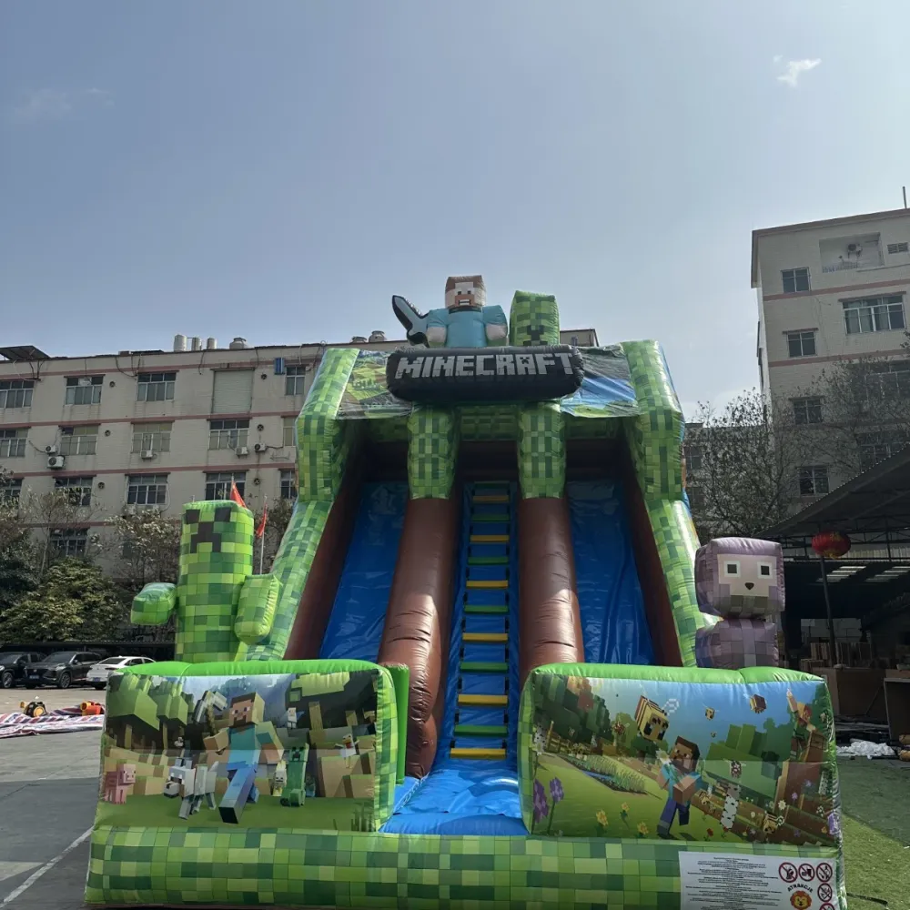 Zjeżdżalnia Minecraft 2