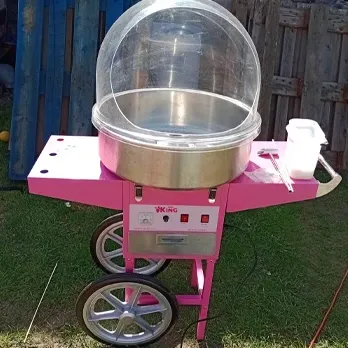 Maszyna do waty cukrowej i popcornu